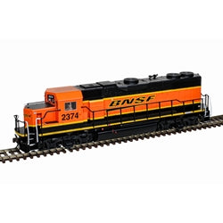 Atlas 10004554 BNSF "H4" GP38-2 TRAINMAN SILVER #2323 HO Scale NEW