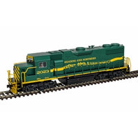 Atlas 10004563 READING & NORTHERN R&N 40th ANNIVERSARY GP38-2 TRAINMAN SILVER #2023 HO Scale NEW