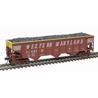 Atlas 20006923 HO TMAN 70 TON 9 PANEL OPEN HOPPER WESTERN MARYLAND #70002 HO SCALE NEW