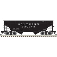 Atlas 20007431 TRAINMAN 2-BAY OFFSET HOPPER SOUTHERN [AGS] #320253 HO SCALE NEW
