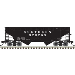 Atlas 20007431 TRAINMAN 2-BAY OFFSET HOPPER SOUTHERN [AGS] #320253 HO SCALE NEW