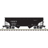Atlas 20007434 TRAINMAN 2-BAY OFFSET HOPPER GULF, MOBILE & OHIO GMO #32033 HO SCALE NEW