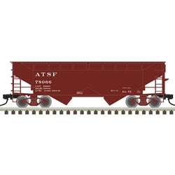 Atlas 20007439 TRAINMAN 2-BAY OFFSET HOPPER ATSF SANTA FE #78066 HO SCALE NEW