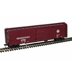 Atlas 20007526 PENNSYLVANIA RAILROAD PRR 50' POSTWAR SINGLE DOOR BOX CAR HO MASTER #604158 HO SCALE LIMITED NEW