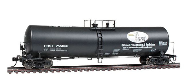 Walthers Ready to Run 920-100203 Harvest States CHSX UTLX 23k Gal Funnel Flow Tank car #255060 HO SCALE