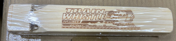 Wooden Train Whistle WOODEN 4 TONE TRAIN WHISTLE NEW