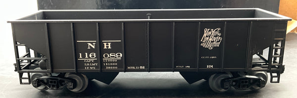 Weaver New Haven 2 Bay Coal Car Ribbed (empty) O SCALE U1105 NEW