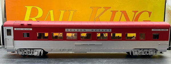 MTH Rock Island 60' Streamlined Coach Car 30-6709 O SCALE NEW