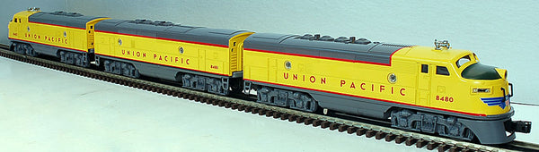 Lionel 6-8480 & 6-8481 Union Pacific F-3 ABA Diesel Set - Untested Box Torn