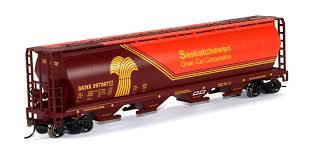 Bachmann 19140 CANADIAN SASKATCHEWAN CYLINDRICAL HOPPER CAR HO SCALE NEW