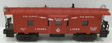 Lionel 6-19756 post war celebration PWC  remake red Lionel Lines  bay window caboose O SCALE NEW