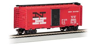 Bachmann 17031 NEW HAVEN 40' BOXCAR RED HO SCALE NEW