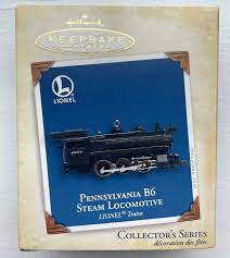 Hallmark Ornament 2005 Lionel Pennsylvania PRR B6 Steam Locomotive