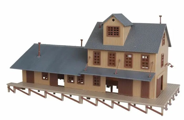 Walthers Trainline #931-905 Iron Ridge freight station kit 1:87 R11-3444 HO SCALE NEW