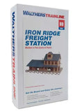 Walthers Trainline #931-905 Iron Ridge freight station kit 1:87 R11-3444 HO SCALE NEW