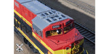 Scale Trains SXT31928 RivetCounter  GE ET44AC Tier 4 GEVo, Kansas City Southern/Belle Diesel Locomotive DCC SOUND HO SCALE NEW