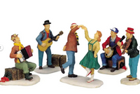 Lemax 02422A Village Accessories Figures Set of 5