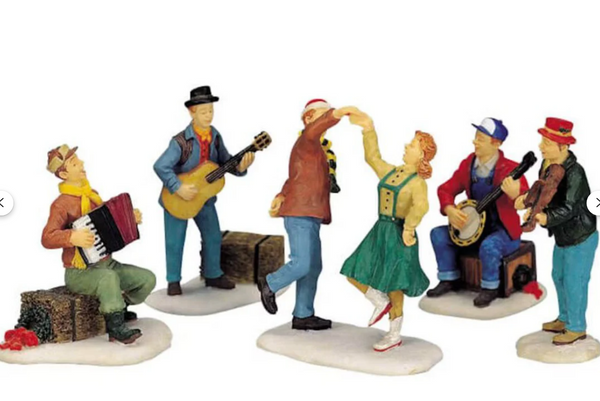 Lemax 02422A Village Accessories Figures Set of 5