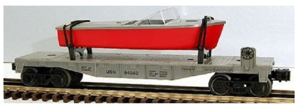 Lionel 6-16939 US Navy Flatcar with Boat