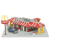 MTH 30-9114 Operating McDonalds Restaurant O Scale Limited Rare