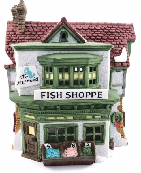 Department 56 Dickens Village 5926-9 Mermaid Fish Shoppe