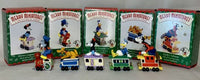 Hallmark Disney Merry Miniatures set of 5 Characters on Train