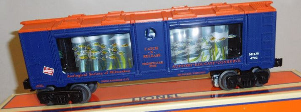 Lionel 6-52278 Milwaukee Road 2nd Aquarium Car Catch and Release #4702 O Scale