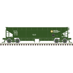 Atlas 50006611 MASTER BRITISH COLUMBIA 70-TON HART BALLAST CAR  #2509 N SCALE NEW