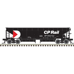 Atlas 50006613 MASTER CANADIAN PACIFIC CP 70-TON HART BALLAST CAR  #360986 N SCALE NEW