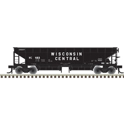 Atlas 50006618 MASTER WISCONSIN CENTRAL 70-TON HART BALLAST CAR  #118 N SCALE NEW