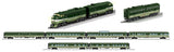 Lionel 2633220 Northern Pacific LEGACY F3AA #6501A, 2633228 F3B #6501B, 2627050 North Coast Limited 21" 4 Pack, 2627060 North Coast Limited 21" 2 Pack limited O SCALE NEW