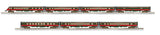 Lionel 2427430, 2427440 North Pole Central 18" Aluminum Passenger Car Set (Set of 7) O Scale Limited NEW