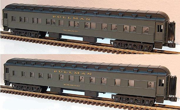 Lionel 6-19094 19095 New York Central Passenger Sleeper Car Set Highland Falls Niagara Falls