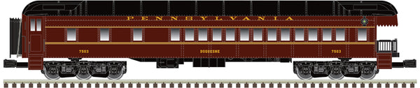Atlas 3007050 Pennsylvania PRR  70' Madison Heavyweight Passenger 4 Car Set (Tuscan/Black) O SCALE NEW