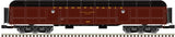 Atlas 3007050 Pennsylvania PRR  70' Madison Heavyweight Passenger 4 Car Set (Tuscan/Black) O SCALE NEW