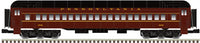 Atlas 3007050 Pennsylvania PRR  70' Madison Heavyweight Passenger 4 Car Set (Tuscan/Black) O SCALE NEW