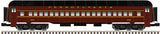 Atlas 3007050 Pennsylvania PRR  70' Madison Heavyweight Passenger 4 Car Set (Tuscan/Black) O SCALE NEW