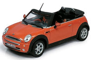 Atlas 3009931 Cararama Mini Cooper Orange O Scale