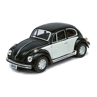 Atlas 3009937 VW Beetle Matte Black / White 1:43 O Scale limited NEW