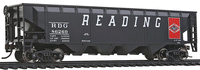 Walthers 931-1422 Offset Hopper - Ready to Run -- Reading (black, red; Large Lettering, Anthracite Logo) H6269  HO SCALE NEW