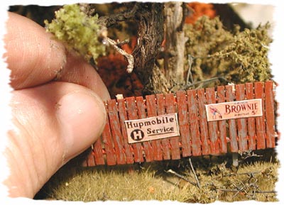Bar Mills Instant Fence Pack O SCALE  NEW