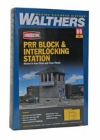 Walthers Cornerstone 933-2982 PRR Block & Interlocking Station Building kit SEALED HO SCALE