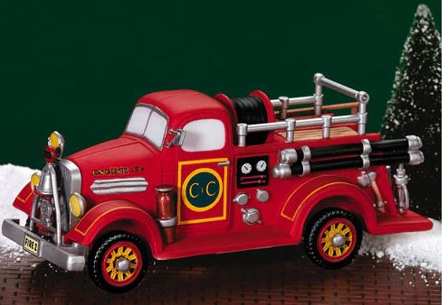 Department 56 56.58969 1937 Pirsch Pumper Fire Truck--Christmas in the City Series
