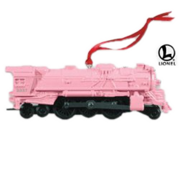 Hallmark Ornament 2013 Lionel 2037 Steam Locomotive Pink