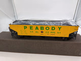 MTH Premier 20-97881 Peabody Coal 70-ton 3-Bay Hopper Car No. 4002 4007 O SCALE Like New