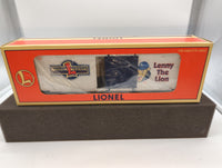 Lionel 6-29232 Lenny the Lion hi-cube boxcar O SCALE Like New