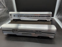 Lionel 6-35413 LIONEL LINES ALUMINUM STREAMLINED PASSENGER CAR 2-PACK 2530 & 2534 O SCALE Like New