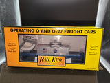 MTH Railking 30-7940 NASA Flat Car w/Operating Helicopter #141403. O SCALE Like New