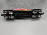 Lionel 6-29897 Great Western (GW) flat car and motorized hand car O SCALE Like New