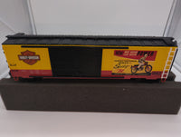 MTH Premier 20-93509 Harley-Davidson Double Door 50' Box Car #1962 O SCALE Like New